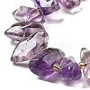 Natural Amethyst Beads Strands G-C179-D01-01-4