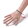 Braided Bead Bracelets BJEW-JB04821-3