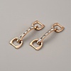 Zinc Alloy Rhinestone Shoe Buckle Clips FIND-WH0128-70KCG-2