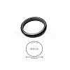 Synthetic Hematite Plain Band Rings BK4832-21-1