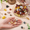 250G Dyed & Heated Natural Agate Beads G-TA0002-73C-5