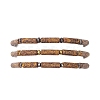 3Pcs Natural Elephant Skin Jasper & Synthetic Hematite Beaded Braided Bead Bracelets for Men Women BJEW-JB12546-3