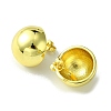 Brass Stud Earrings for Women EJEW-C072-06G-2