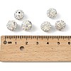 Polymer Clay Rhinestone Beads RB-N006-18-2