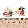 Alloy Enamel Pendants LS-ENAM-I061-01KCG-20-3