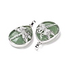 Natural Green Aventurine Pendants G-G900-01P-01-3