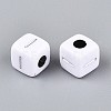 Opaque Acrylic Beads SACR-T035-03I-3