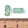 Picasso Transparent Glass Bugle Beads SEED-N010-02H-3