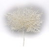 Plastic Artificial Frost Leaves for Wedding Christmas Decoration PW-WG0DC57-02-1