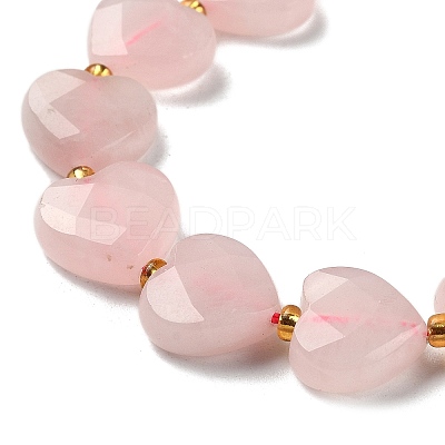 Natural Rose Quartz Beads Strands G-B044-B13-01-1