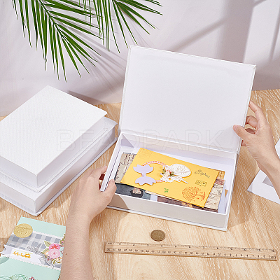 3Pcs 3 Sizes Burlap Cloth Packing Boxes AJEW-WH0709-068-1