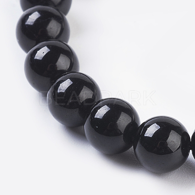 Natural Tourmaline Beads Strands X-G-G099-6mm-11-1