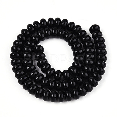 Opaque Spray Painted Glass Beads LS-GLAA-ZX008-4mm-18F-1