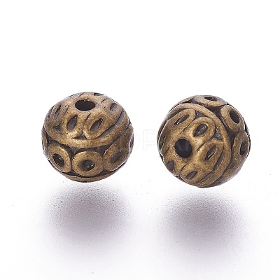 Tibetan Style Zinc Alloy Beads LS-PALLOY-L230-01AB-RS-1