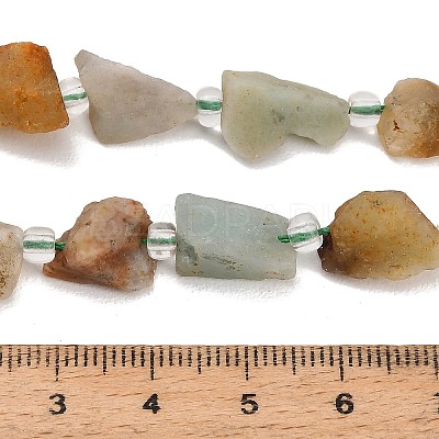 Natural Flower Amazonite Beads Strands GG-CBA0B77-A24-02-1