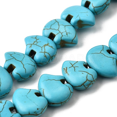 Synthetic Turquoise Bead Strands G-M150-27-01-1