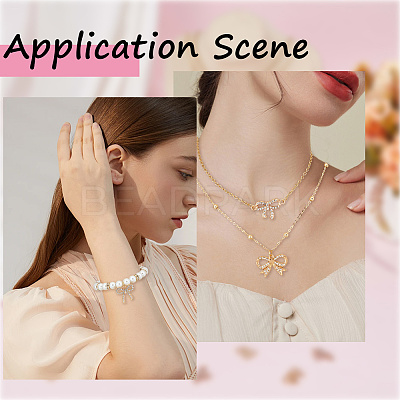 40Pcs 10 Styles Zinc Alloy Crystal Rhinestone Pendants FIND-SC0013-87-1
