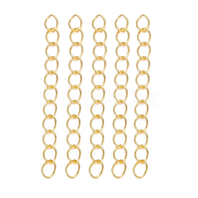 Iron Ends with Twist Chains CH-R001-G-5cm-1