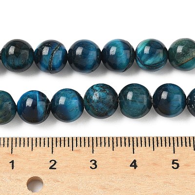 Grade B Natural Tiger Eye Beads Strands G-F591-18-8mm-02-01-1