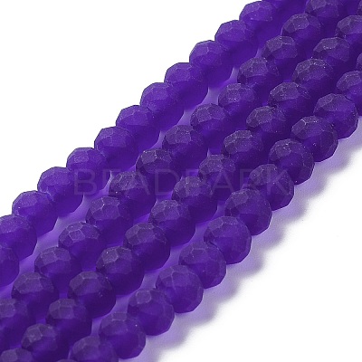 Transparent Glass Beads Strands LS-EGLA-A034-T2mm-MD06-1