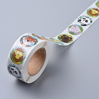 Self-Adhesive Paper Gift Tag Stickers LS-DIY-E027-A-06-1