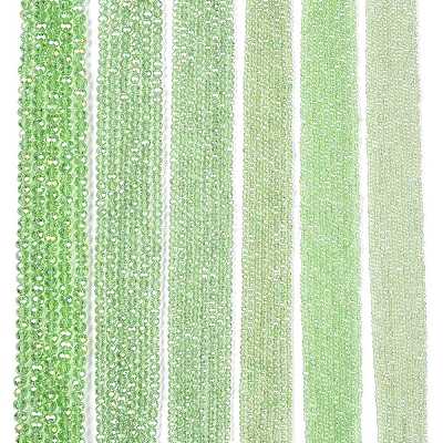 Electroplate Glass Beads Strands LS-EGLA-A044-T2mm-B09-1