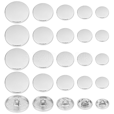 Alloy Shank Buttons BUTT-OC0001-10-1