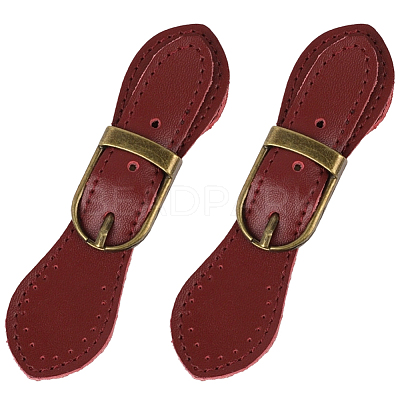 Leather Toggle Buckle AJEW-CL0003-73A-1