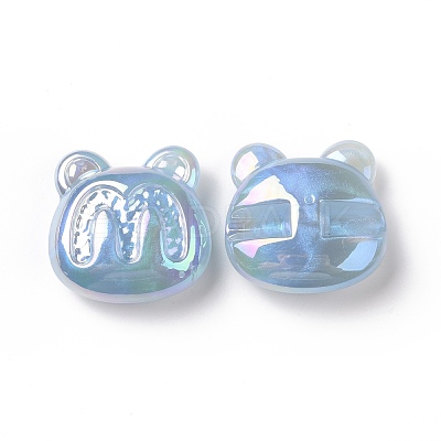 Opaque Acrylic Beads OACR-A010-07C-1