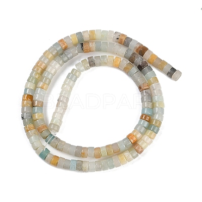 Natural Flower Amazonite Beads Strands G-H230-36-1