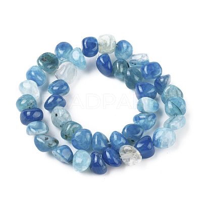 Natural Agate Beads Strands G-L560-L13-1