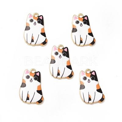 Alloy Enamel Pendants X-ENAM-M046-12G-A-1