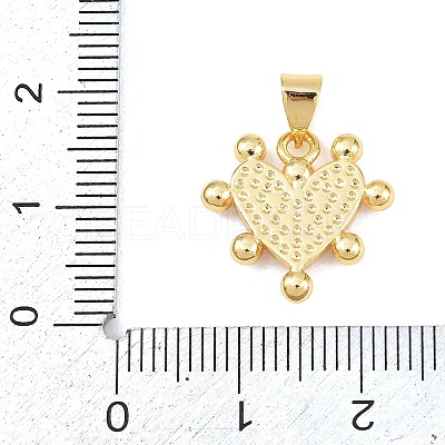 Brass Enamel Pendants KK-B168-01G-04-1