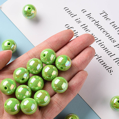 Opaque Acrylic Beads MACR-S370-D16mm-A06-1