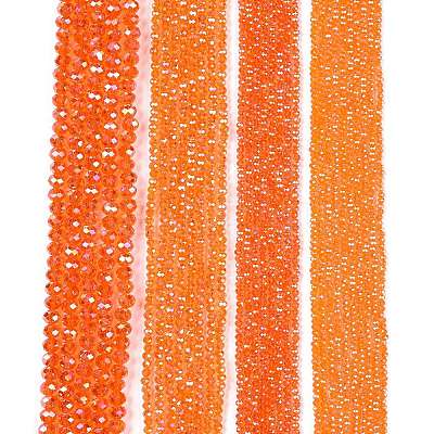 Electroplate Glass Beads Strands LS-EGLA-A044-T2mm-B25-1