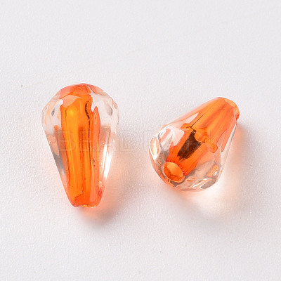 Transparent Acrylic Beads TACR-S154-03A-1