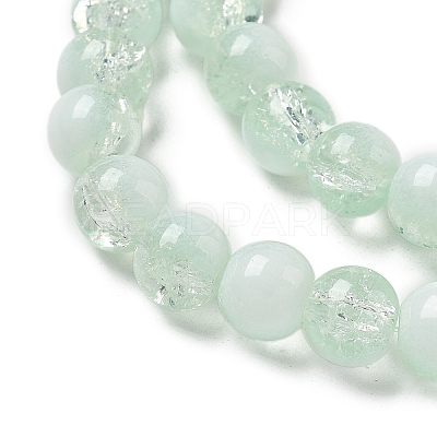 Crackle Glass Beads Strands GLAA-U001-8mm-01-1