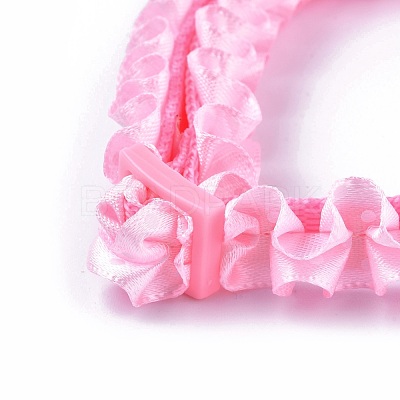 Adjustable Polyester Lace Dog/Cat Collar MP-K001-B01-1