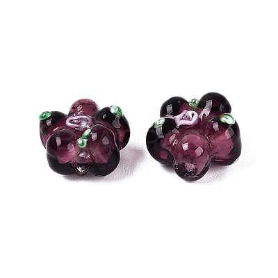 Handmade Lampwork Beads Strands LAMP-D015-08B-01-1