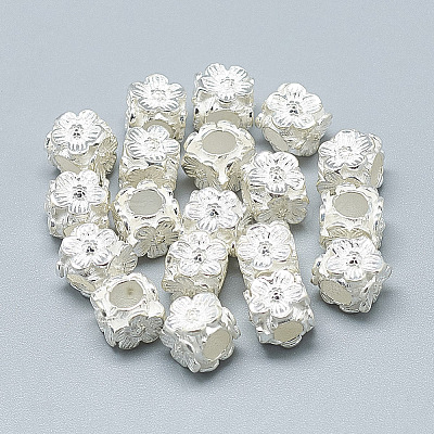 925 Sterling Silver European Beads STER-T002-43S-1