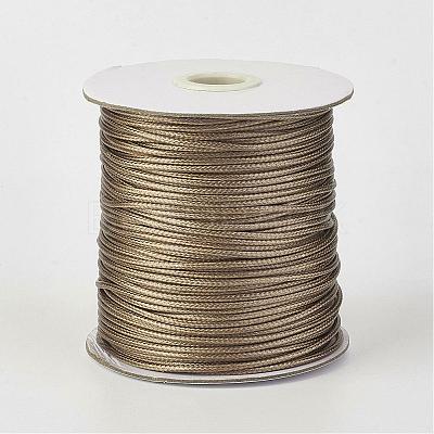 Eco-Friendly Korean Waxed Polyester Cord YC-P002-1mm-1121-1