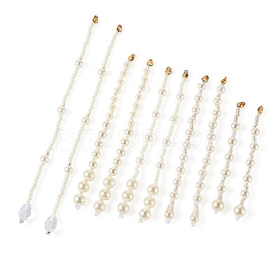 Glass Pearl Beaded Pendant FIND-TA0004-68B-1