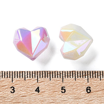 Opaque UV Plating Acrylic Beads PACR-D288-13-1