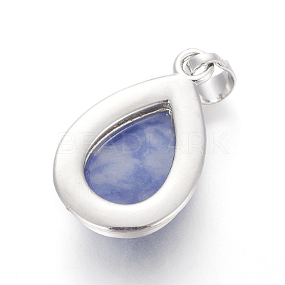 Natural Sodalite Pendants G-L512-C05-1
