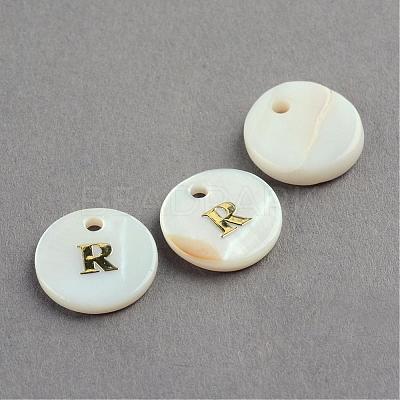 Freshwater Shell Pendants SSHEL-S249-R-1