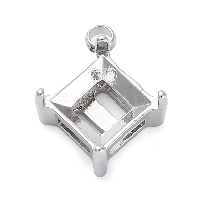 304 Stainless Steel Rhinestone Claw Settings STAS-U042-03B-P-1