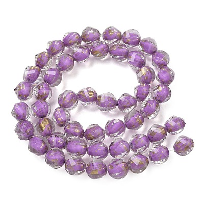 Resin & Glass Beads Strands GG-CBA48D8-01H-1