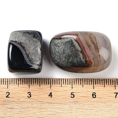 Natural Agate Beads G-H022-02-1