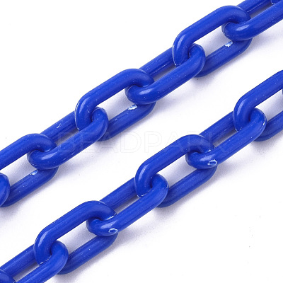 Opaque Acrylic Cable Chains X-SACR-N010-002B-1