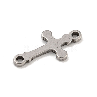 201 Stainless Steel Connector Charms STAS-S146-08P-1